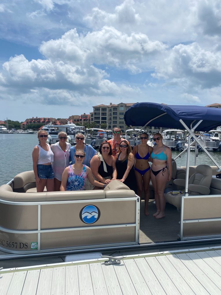 Pontoon boat rental hilton head