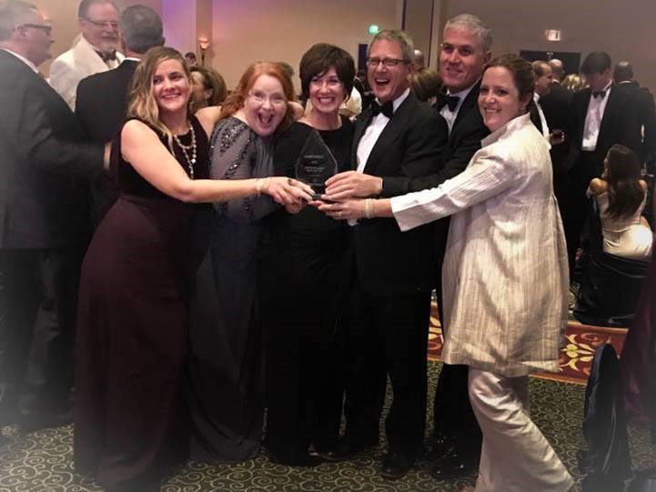 award people dressed up fancy